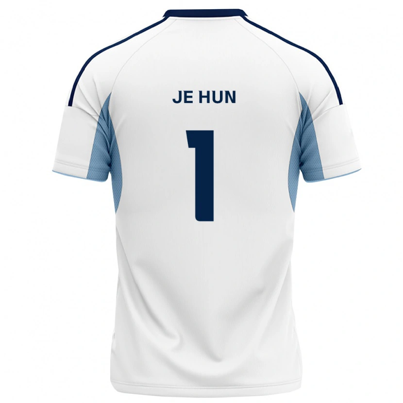 Danxen Kinder Je-Hun Youn #1 Königsblau Weiß Auswärtstrikot Trikot 2026/27 T-Shirt