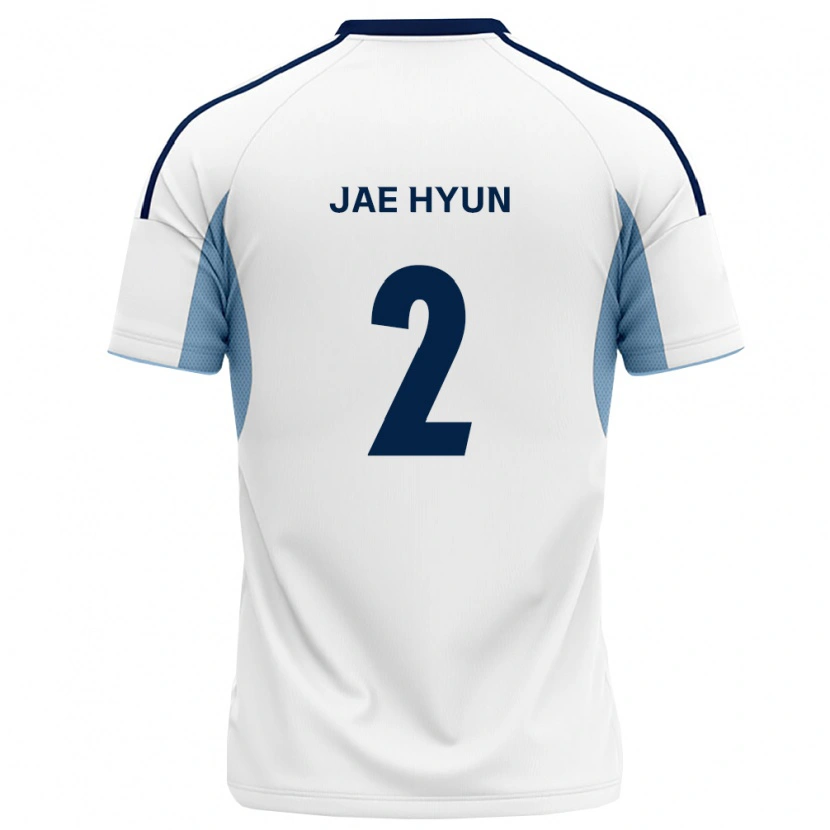 Danxen Kinder Jae-Hyun Lee #2 Königsblau Weiß Auswärtstrikot Trikot 2026/27 T-Shirt