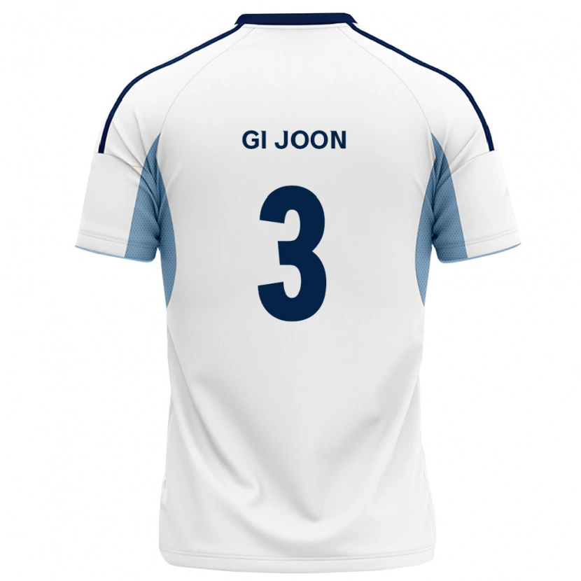 Danxen Kinder Gi-Joon Kim #3 Königsblau Weiß Auswärtstrikot Trikot 2026/27 T-Shirt