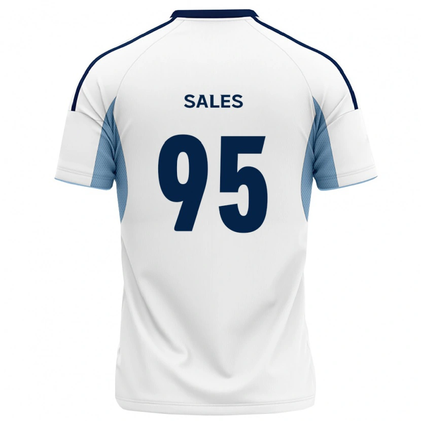 Danxen Kinder Matheus Sales #95 Königsblau Weiß Auswärtstrikot Trikot 2026/27 T-Shirt