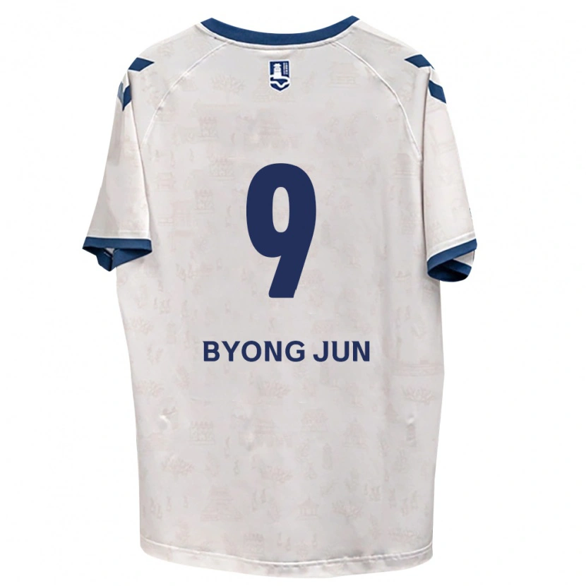 Danxen Kinder Byong-Jun An #9 Königsblau Weiß Auswärtstrikot Trikot 2026/27 T-Shirt