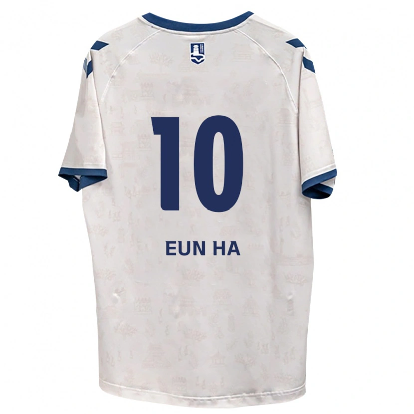 Danxen Kinder Eun-Ha Jeon #10 Königsblau Weiß Auswärtstrikot Trikot 2026/27 T-Shirt