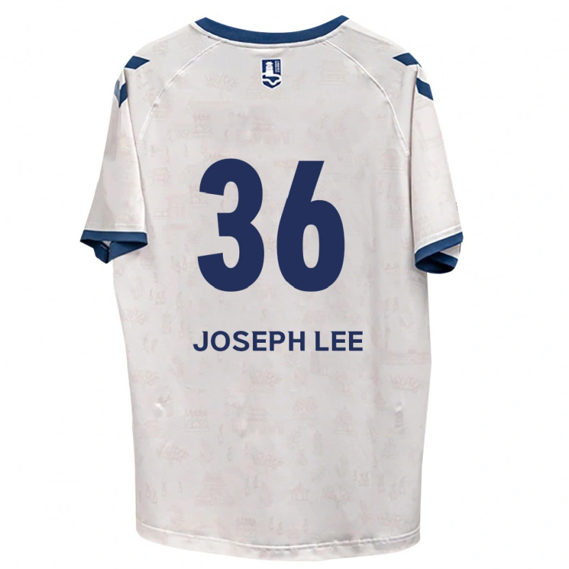 Danxen Kinder Joseph Lee #36 Königsblau Weiß Auswärtstrikot Trikot 2026/27 T-Shirt