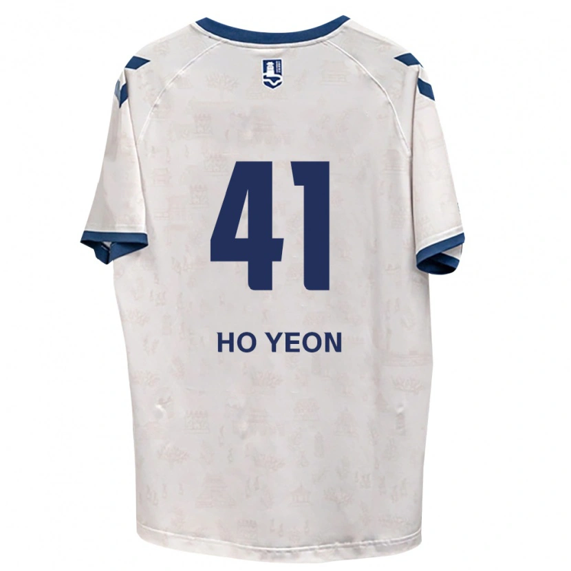 Danxen Kinder Ho-Yeon Joo #41 Königsblau Weiß Auswärtstrikot Trikot 2026/27 T-Shirt