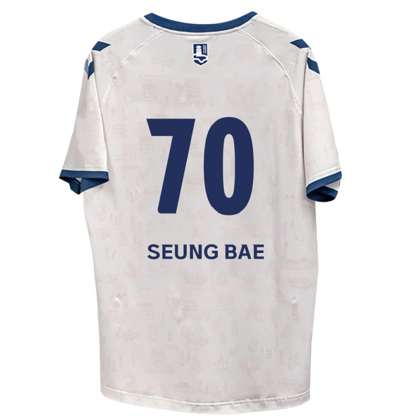 Danxen Kinder Seung-Bae Jung #70 Königsblau Weiß Auswärtstrikot Trikot 2026/27 T-Shirt