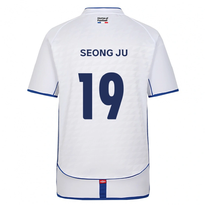 Danxen Kinder Seong-Ju Kim #19 Schwarz Weiß Rot Auswärtstrikot Trikot 2026/27 T-Shirt