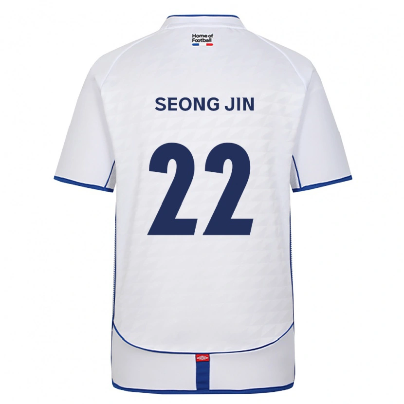 Danxen Kinder Seong-Jin Kang #22 Schwarz Weiß Rot Auswärtstrikot Trikot 2026/27 T-Shirt