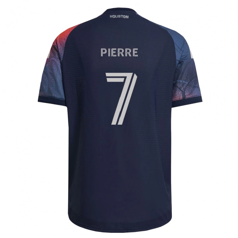 Danxen Kinder Kenzynton Pierre #7 Tiefblau Weiß Orange Auswärtstrikot Trikot 2026/27 T-Shirt
