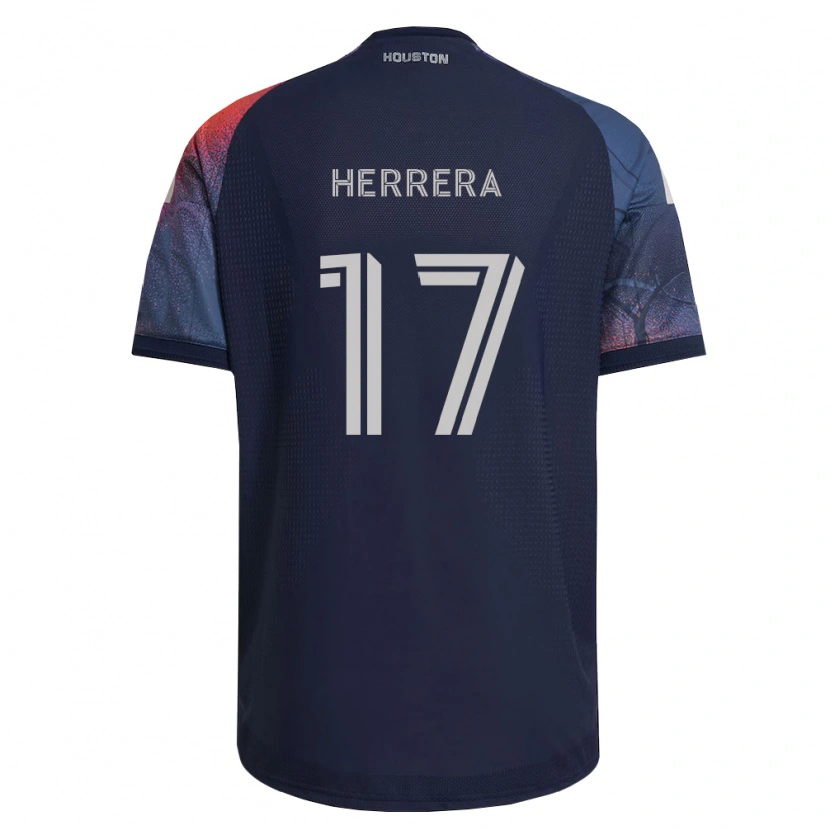 Danxen Kinder D'alessandro Herrera #17 Tiefblau Weiß Orange Auswärtstrikot Trikot 2026/27 T-Shirt