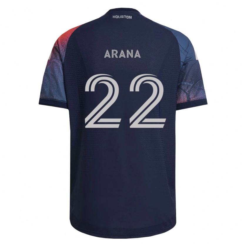 Danxen Kinder Matthew Arana #22 Tiefblau Weiß Orange Auswärtstrikot Trikot 2026/27 T-Shirt