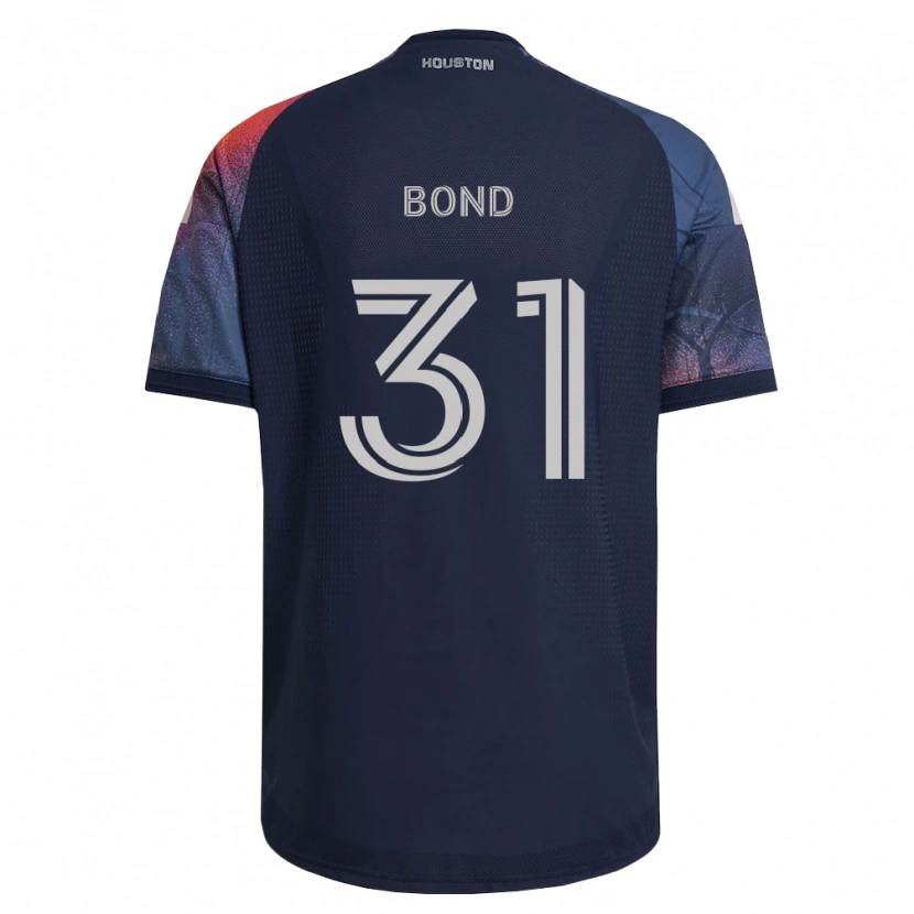 Danxen Kinder Jonathan Bond #31 Tiefblau Weiß Orange Auswärtstrikot Trikot 2026/27 T-Shirt