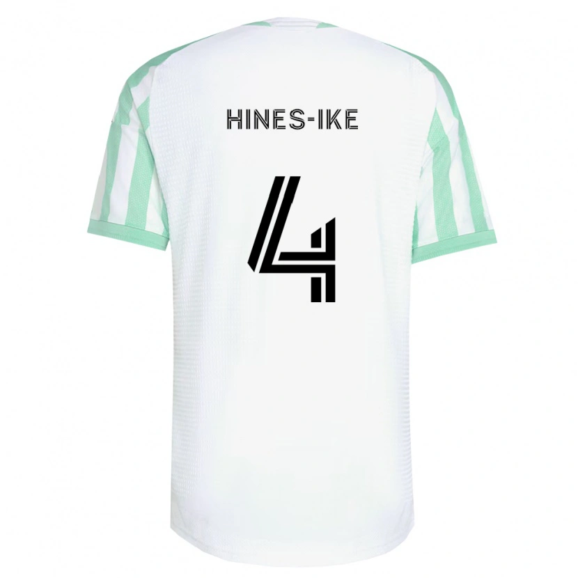 Danxen Kinder Brendan Hines-Ike #4 Hellgrün Schwarz Weiß Auswärtstrikot Trikot 2026/27 T-Shirt