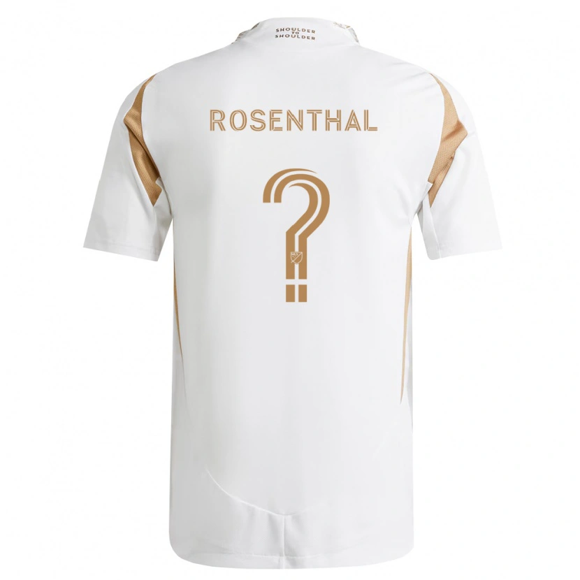 Danxen Kinder Charlie Rosenthal #0 Weiß Braun Auswärtstrikot Trikot 2026/27 T-Shirt