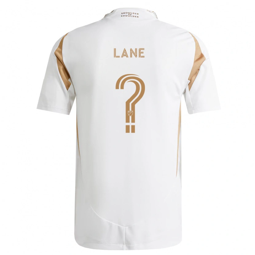 Danxen Kinder James Lane #0 Weiß Braun Auswärtstrikot Trikot 2026/27 T-Shirt
