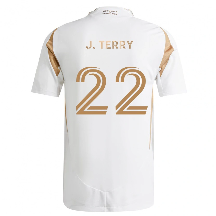 Danxen Kinder Jude Terry #22 Weiß Braun Auswärtstrikot Trikot 2026/27 T-Shirt