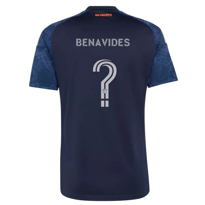 Danxen Kinder Matthew Benavides #0 Tiefblau Weiß Auswärtstrikot Trikot 2026/27 T-Shirt
