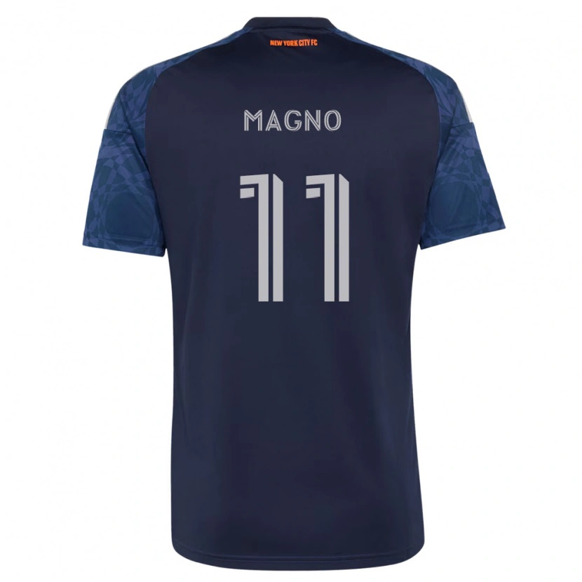 Danxen Kinder Talles Magno #11 Tiefblau Weiß Auswärtstrikot Trikot 2026/27 T-Shirt
