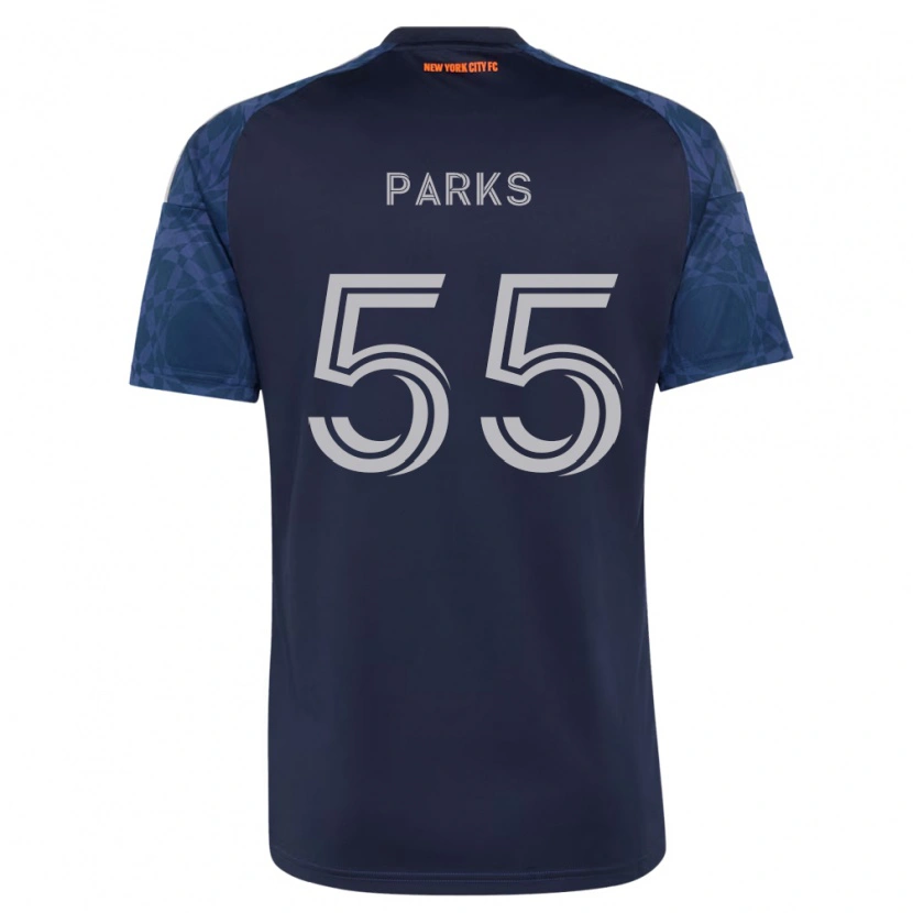 Danxen Kinder Keaton Parks #55 Tiefblau Weiß Auswärtstrikot Trikot 2026/27 T-Shirt