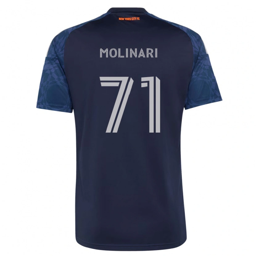 Danxen Kinder Peter Molinari #71 Tiefblau Weiß Auswärtstrikot Trikot 2026/27 T-Shirt