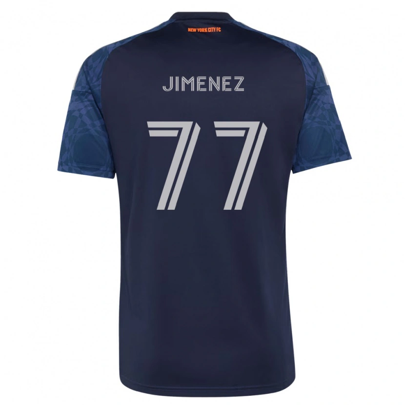 Danxen Kinder Jonathan Jiménez #77 Tiefblau Weiß Auswärtstrikot Trikot 2026/27 T-Shirt
