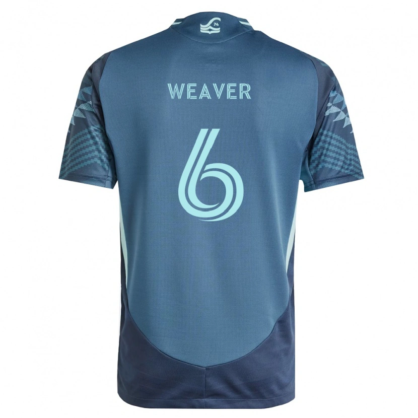Danxen Kinder Morgan Weaver #6 Marineblau Grün Auswärtstrikot Trikot 2026/27 T-Shirt