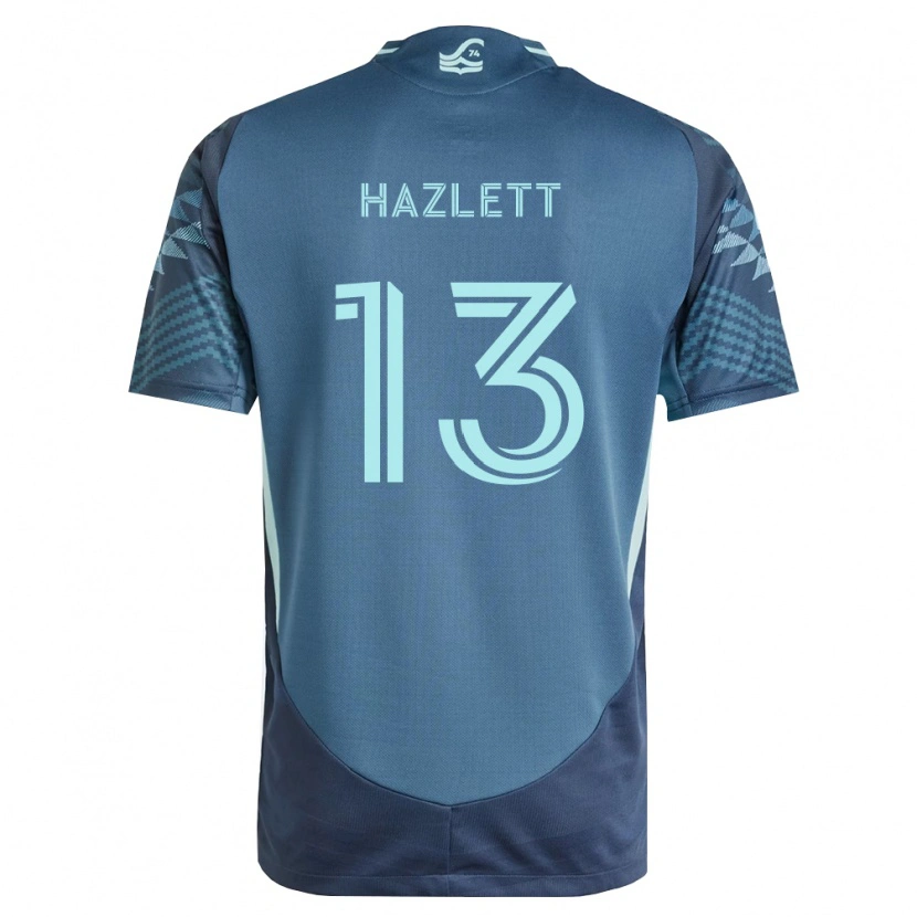 Danxen Kinder Kimberly Hazlett #13 Marineblau Grün Auswärtstrikot Trikot 2026/27 T-Shirt