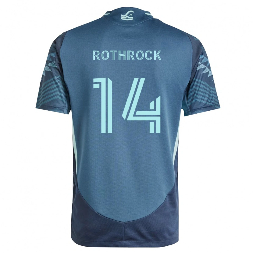 Danxen Kinder Paul Rothrock #14 Marineblau Grün Auswärtstrikot Trikot 2026/27 T-Shirt