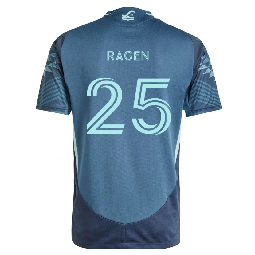 Danxen Kinder Jackson Ragen #25 Marineblau Grün Auswärtstrikot Trikot 2026/27 T-Shirt