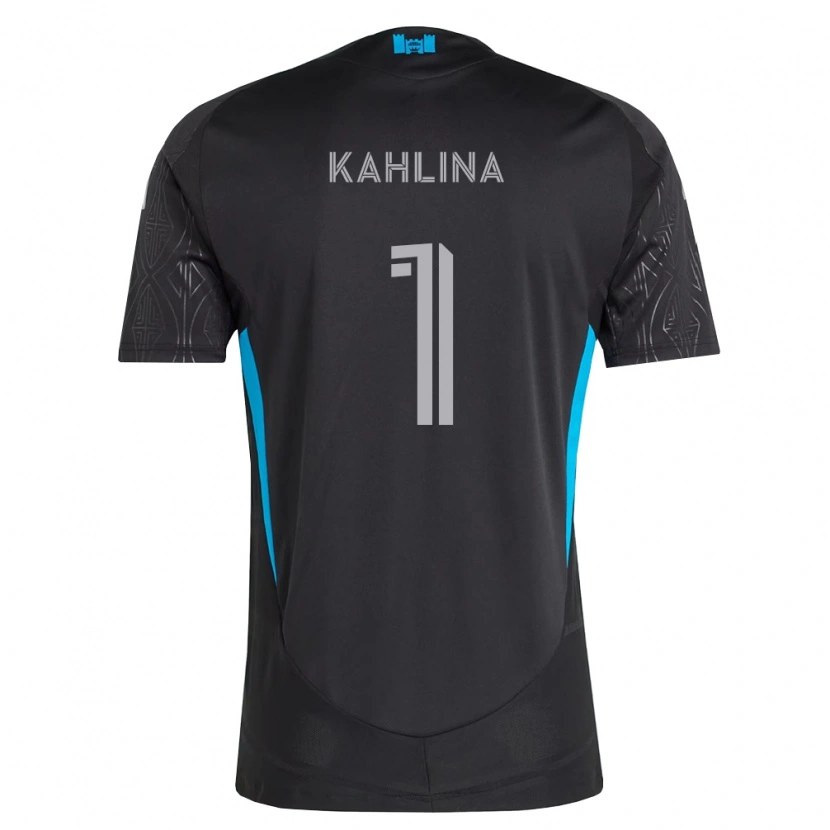 Danxen Kinder Kristijan Kahlina #1 Schwarz Weiß Himmelblau Auswärtstrikot Trikot 2026/27 T-Shirt