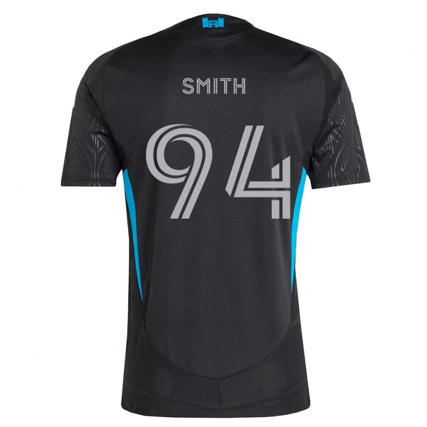 Danxen Kinder Gavin Smith #94 Schwarz Weiß Himmelblau Auswärtstrikot Trikot 2026/27 T-Shirt