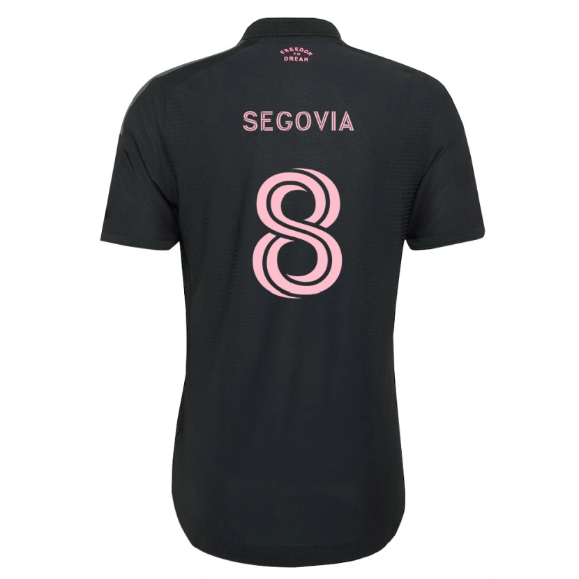 Danxen Kinder Telasco Segovia #8 Pink Schwarz Weiß Auswärtstrikot Trikot 2026/27 T-Shirt