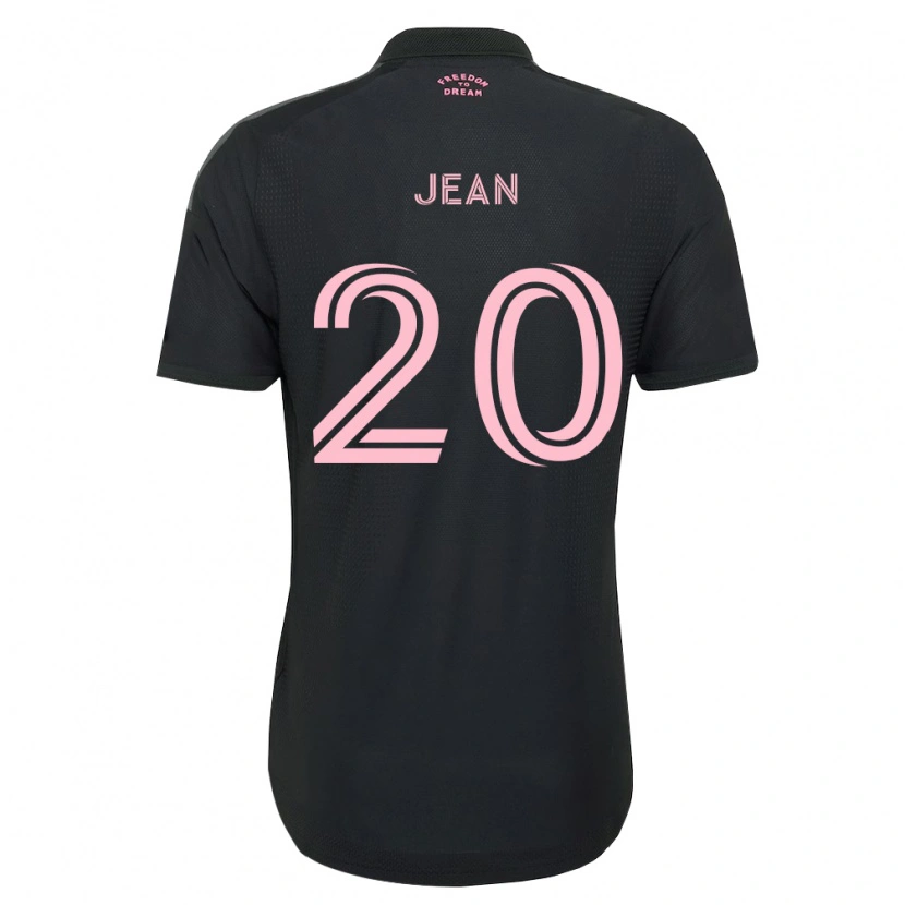 Danxen Kinder Corentin Jean #20 Pink Schwarz Weiß Auswärtstrikot Trikot 2026/27 T-Shirt