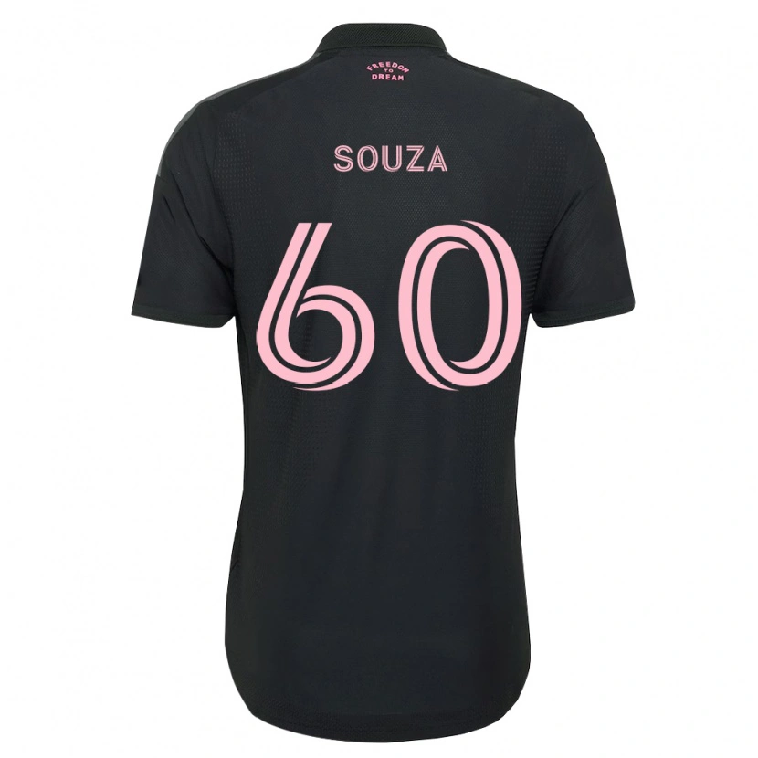 Danxen Kinder Brandon Souza #60 Pink Schwarz Weiß Auswärtstrikot Trikot 2026/27 T-Shirt