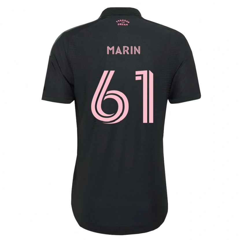 Danxen Kinder Matias Marin #61 Pink Schwarz Weiß Auswärtstrikot Trikot 2026/27 T-Shirt