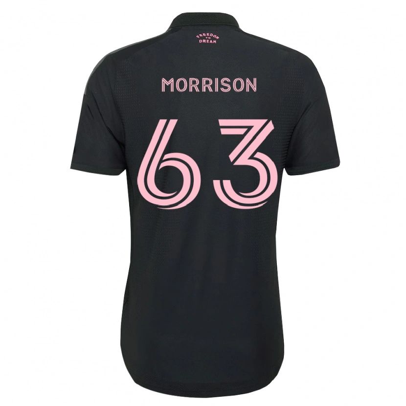 Danxen Kinder Sloan Morrison #63 Pink Schwarz Weiß Auswärtstrikot Trikot 2026/27 T-Shirt