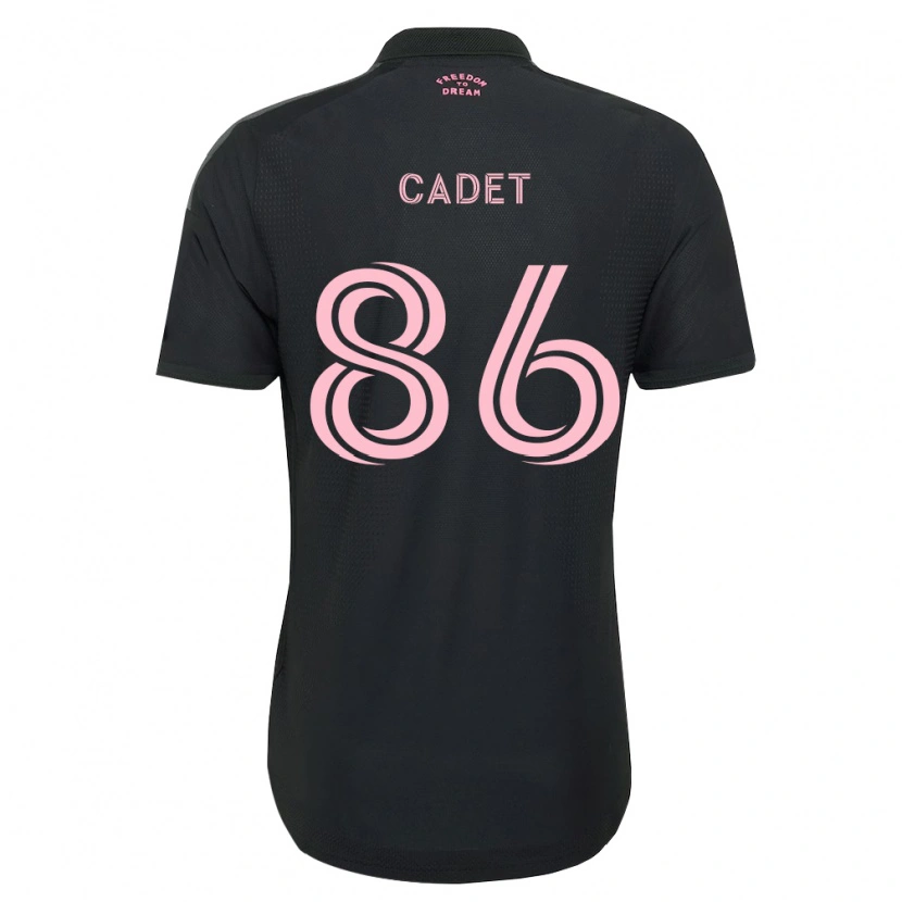 Danxen Kinder Zidane Cadet #86 Pink Schwarz Weiß Auswärtstrikot Trikot 2026/27 T-Shirt