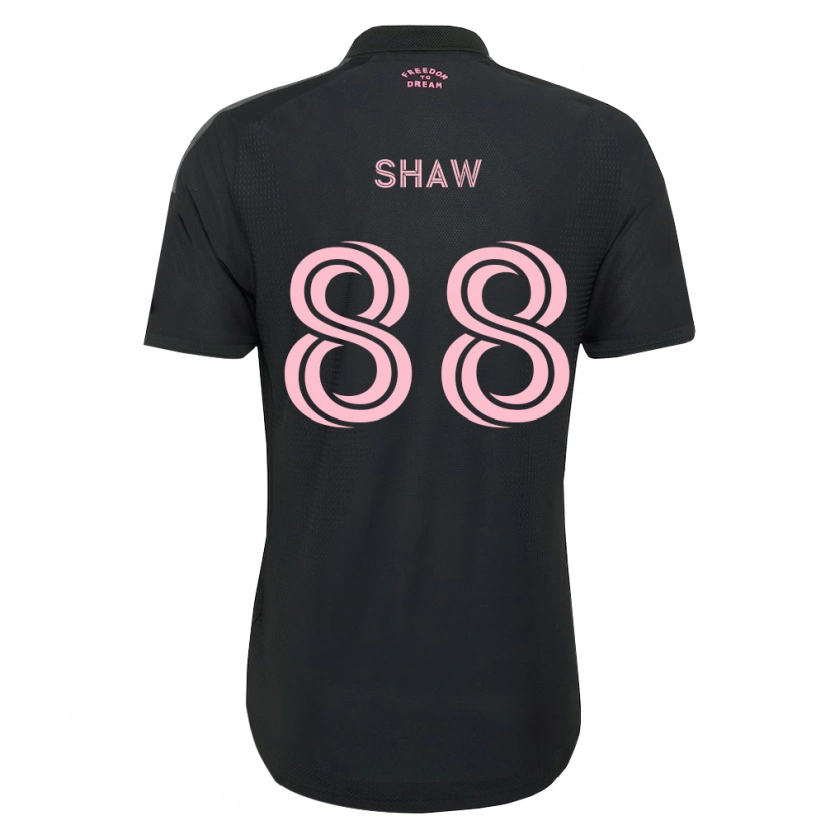 Danxen Kinder Alexander Shaw #88 Pink Schwarz Weiß Auswärtstrikot Trikot 2026/27 T-Shirt