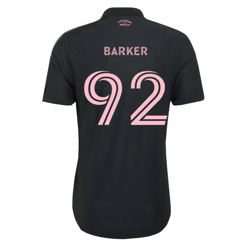 Danxen Kinder Lucas Barker #92 Pink Schwarz Weiß Auswärtstrikot Trikot 2026/27 T-Shirt