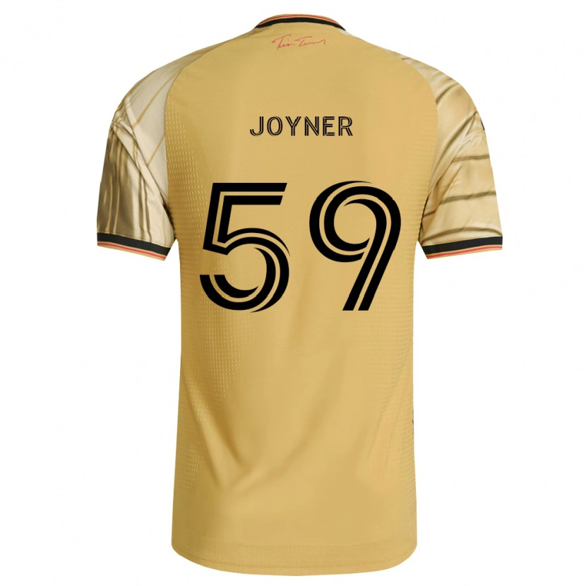 Danxen Kinder Mykhi Joyner #59 Braun Gelb Schwarz Auswärtstrikot Trikot 2026/27 T-Shirt