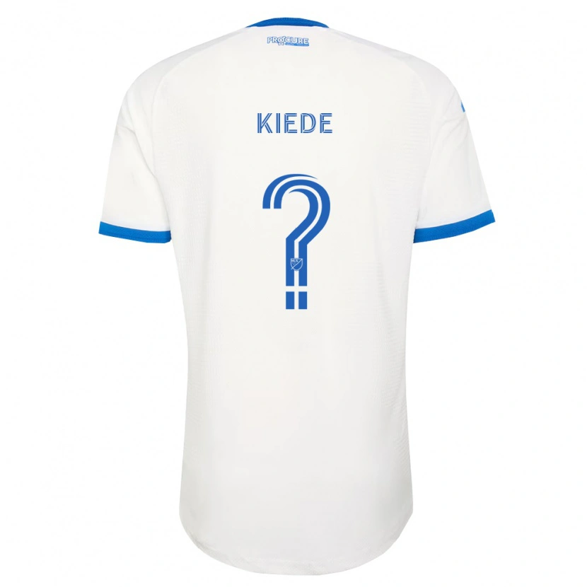 Danxen Kinder Prince Kiede #0 Himmelblau Weiß Auswärtstrikot Trikot 2026/27 T-Shirt