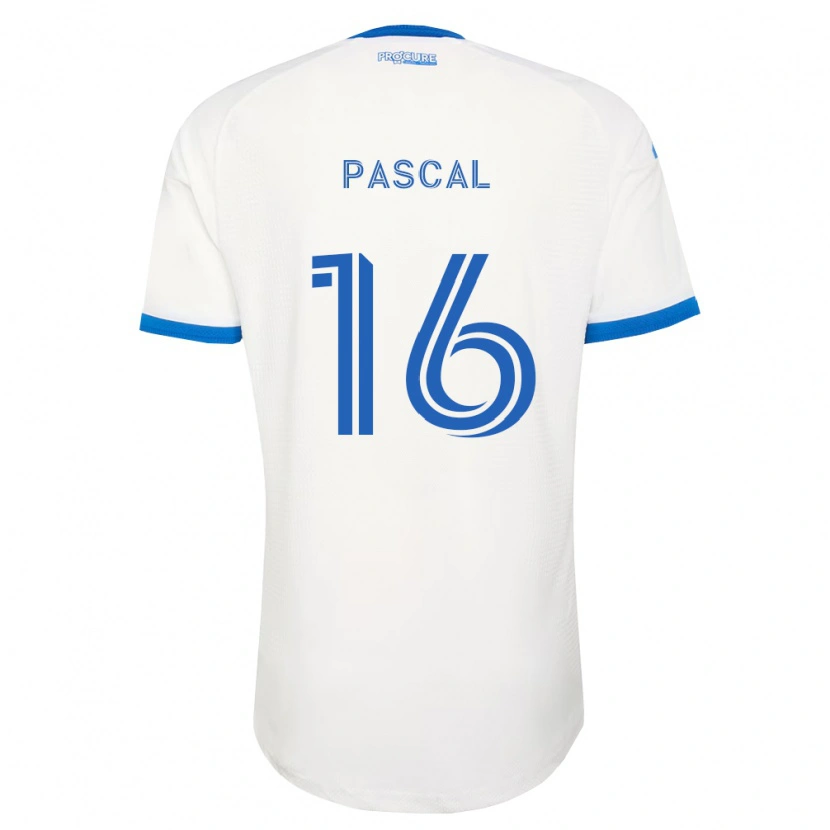 Danxen Kinder Raphael Pascal #16 Himmelblau Weiß Auswärtstrikot Trikot 2026/27 T-Shirt