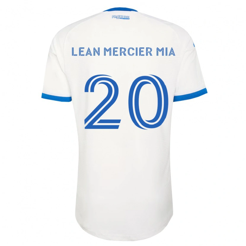 Danxen Kinder Mc Lean Mercier Mia #20 Himmelblau Weiß Auswärtstrikot Trikot 2026/27 T-Shirt