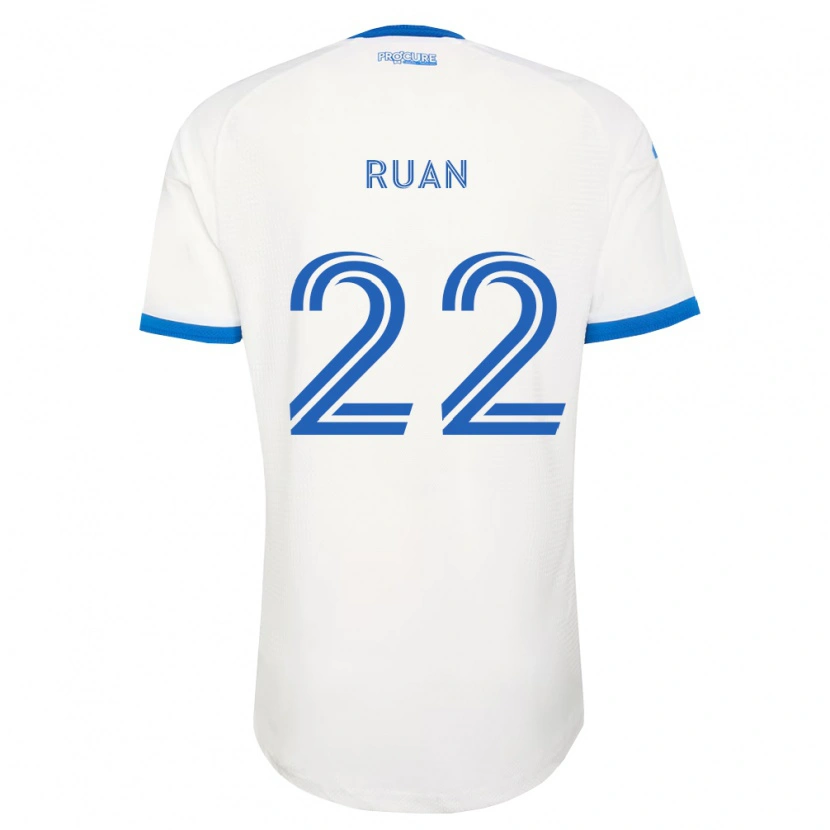 Danxen Kinder Ruan #22 Himmelblau Weiß Auswärtstrikot Trikot 2026/27 T-Shirt