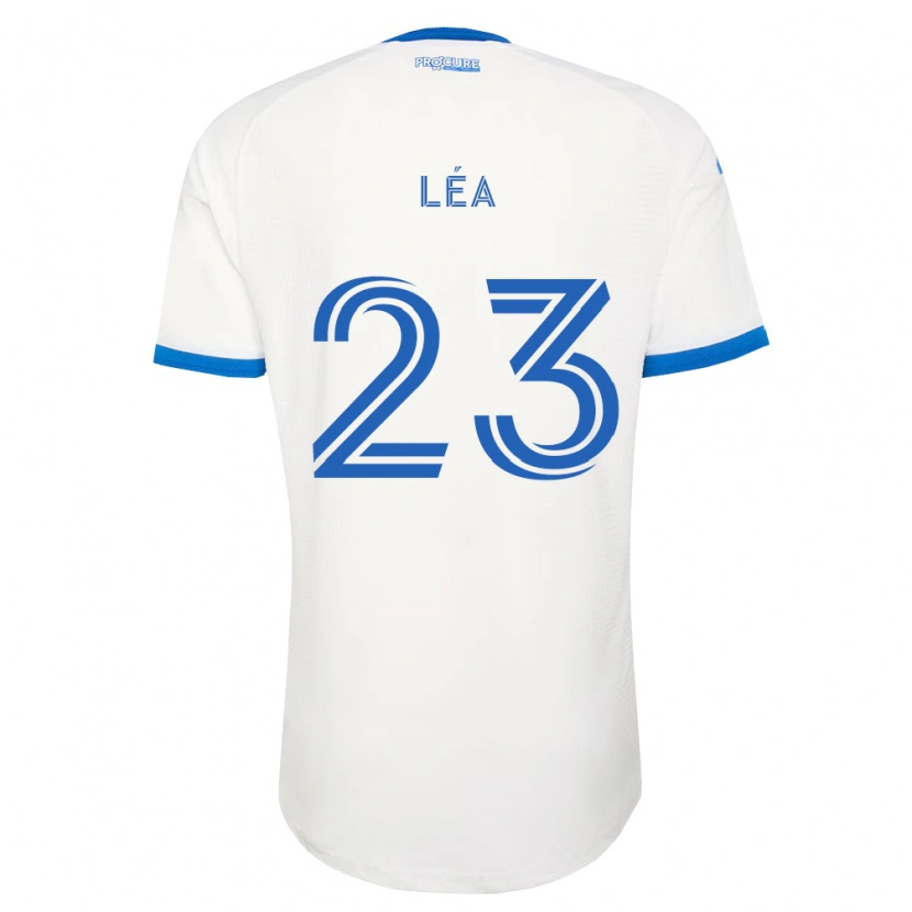 Danxen Kinder Jacques Léa #23 Himmelblau Weiß Auswärtstrikot Trikot 2026/27 T-Shirt