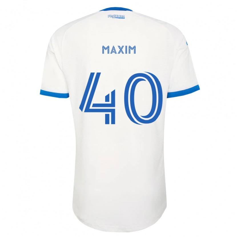 Danxen Kinder Ellyson Maxim #40 Himmelblau Weiß Auswärtstrikot Trikot 2026/27 T-Shirt