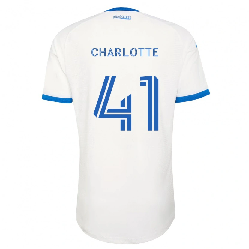 Danxen Kinder Baptista Charlotte #41 Himmelblau Weiß Auswärtstrikot Trikot 2026/27 T-Shirt