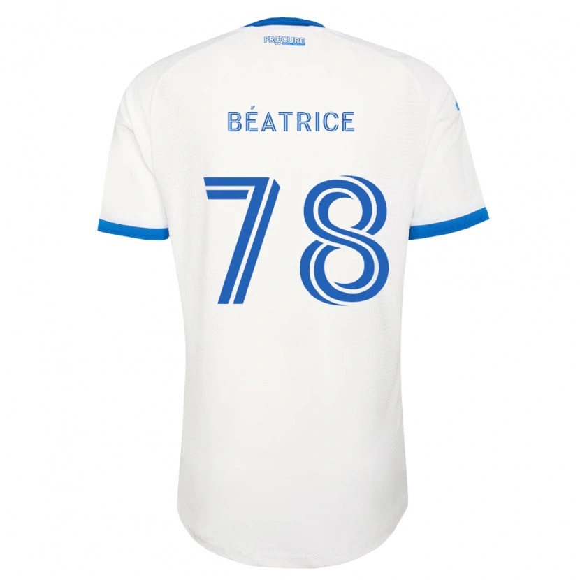 Danxen Kinder Forcier Béatrice #78 Himmelblau Weiß Auswärtstrikot Trikot 2026/27 T-Shirt