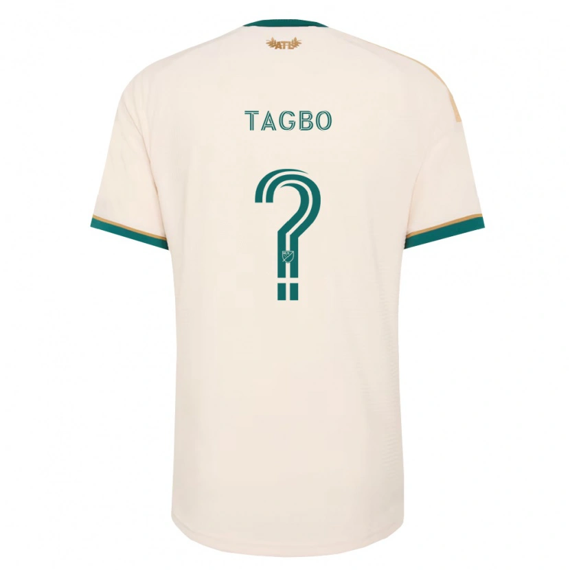 Danxen Kinder Daniel Tagbo #0 Champagner Grün Auswärtstrikot Trikot 2026/27 T-Shirt