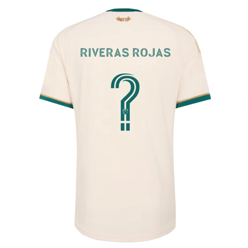 Danxen Kinder Gonzalo Riveras Rojas #0 Champagner Grün Auswärtstrikot Trikot 2026/27 T-Shirt
