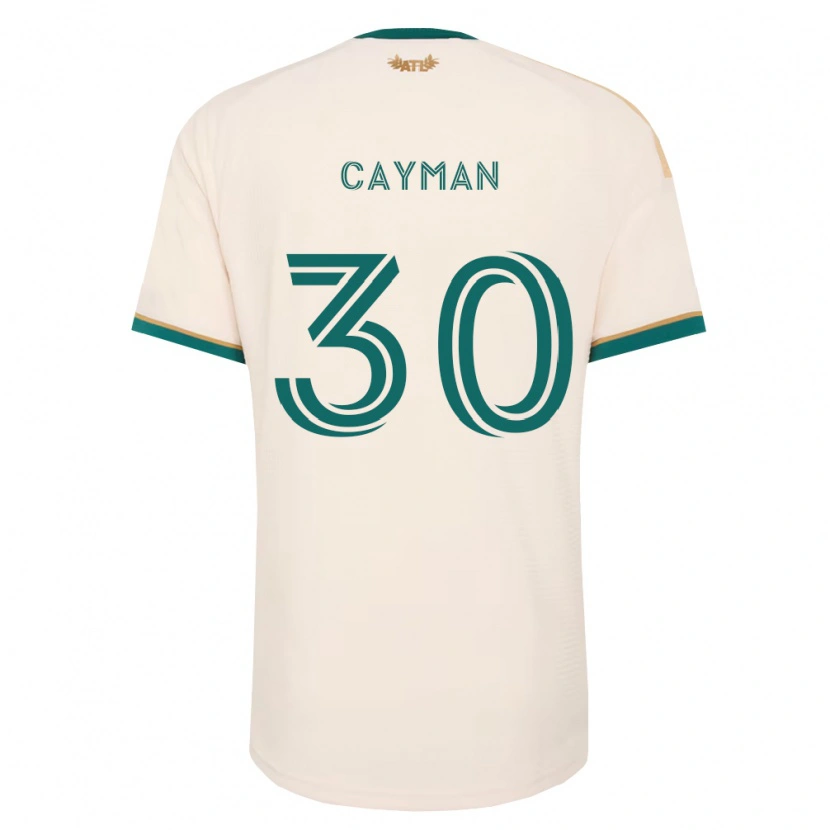 Danxen Kinder Cayman Togashi #30 Champagner Grün Auswärtstrikot Trikot 2026/27 T-Shirt